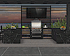 Modern Outdoor BBQ Bar