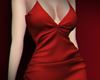 M. Silk Dress Red