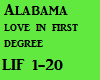 Alabama Lov n 1st Degree