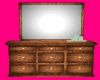 Dresser & Mirror Gold