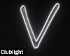 Letter V | Neon
