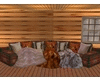 AuroraFurryBlanketSofa