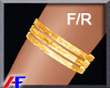 AF. Gold Armband F/R