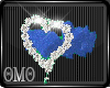 QMQ Blue Bracelet Heart