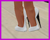 Di* White Sparkle Heels
