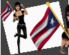 Hold Flag Puerto Rico LF