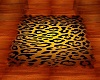 Leopard print rug