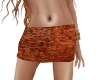 Textured Rusty Skirt