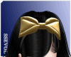Gold bow