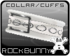 [rb] Collar + Cuffs Wht