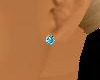~CA~Blue Topaz Earrings