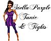 Stella Tunic-set Purple