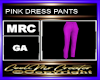 PINK DRESS PANTS
