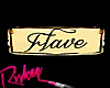 <R>FLAVE bracelet[gold]