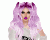TwinPonyTailsOmbrePurple