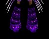 Purple armageddon boots