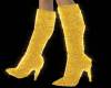 (AL) Gold Boots