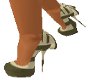 [Belle]Green/Bronze Heel
