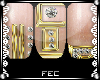 FEC GOLD BLING MED