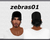 GORRA NEGRA CON PELO
