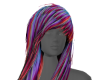 Rainbow Rave Hair