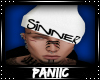 ♛ Sinner Beanie |WHT