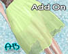 [AB]Add On  Green Skirt