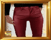 RED LATEX PANTS M SS