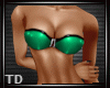 TDl Latex Green Bikini