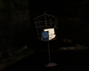 Birdcage with books old