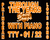THROUGH THE YEARS +PIANO