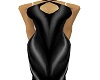 Long Black Silk Dress