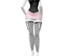 cute fishnet set