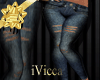 Vic. Skinny Dark Jeans