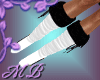 MB White-Black Boots