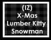 Snowman Kitty Lumber