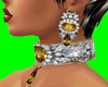 IG-Diamond Amber Earring