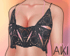 Aki Crochet Crop Top BK