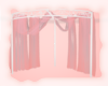 A: Blush corner drapes
