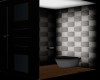 Dark Hidden Bathroom