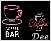 2 Neon Coffee Signs