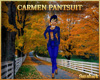 CARMEN PANTSUIT BLUE PF