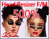 CG: Head Scaler 500%