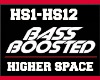 BassBoosted Higher Space