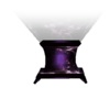 purple zen lamp
