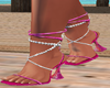 Pink Glittery Heels