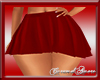 Rl Red Pleated Skirt