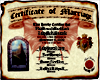 K€  Marriage Certificate