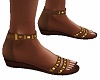 sexy brown summer sandal