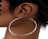 SILVER  HOOPS